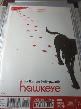HAWKEYE #11 Matt Fraction 2013 Print Marvel Lucky The Pizza Dog Kate Bishop New